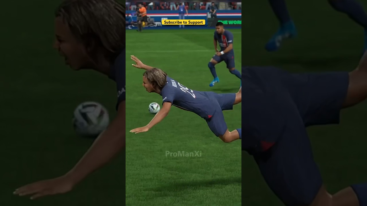 Mbappe knows how to TROLL  😮😮🔥                     #fc24 #fifa24 #mbappe #gamingshorts #fifa #pes