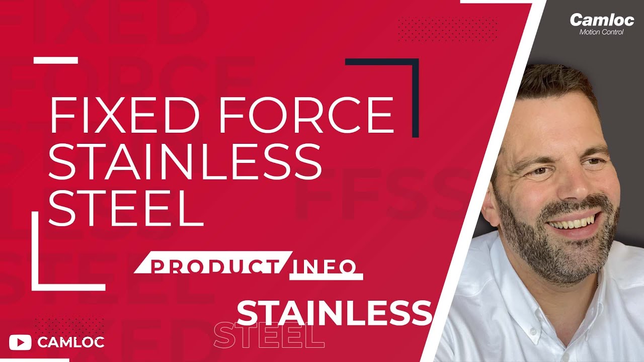 Fixed Force Stainless Steel Compression Gas Struts (Product Series) - Camloc Motion Control