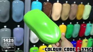 Aikka Pantone 375C Colour for car Spray Painting - 375C