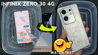 Infinix ZERO 30 4G Water Test 💦💧| iP54 Waterproof Test Infinix Zero 30 4G