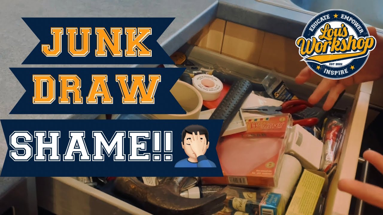 The WORST junk draw EVER? - YouTube