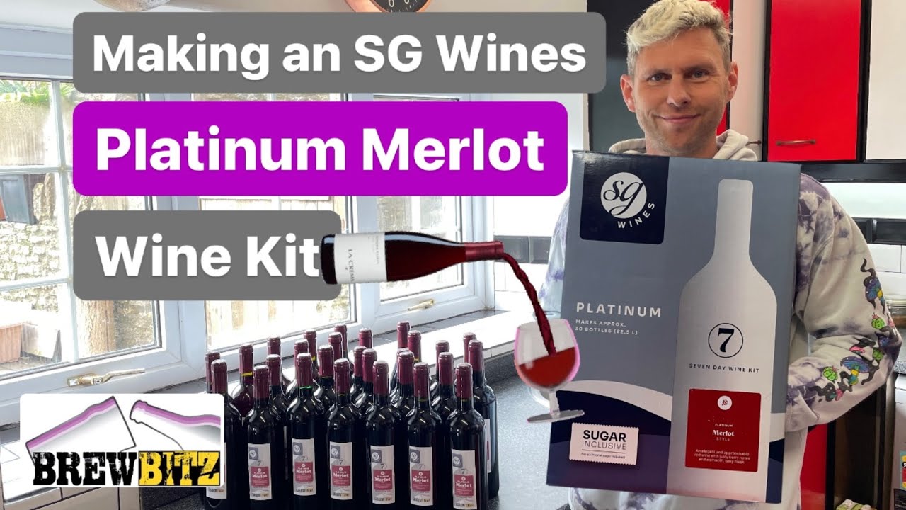 Making A SG Wines Platinum Merlot Wine Kit