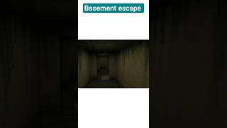 the twins basement escape 🥳🥶🗡️#granny #gaming #shorts