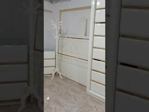 غرفه شامبين لاكيه عرايسي مسطره خشب زان من داخل معرضناا ووصف ليها مع أ نادر المزاحم