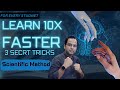 Unlock BRAIN POWER: 3 SECRET Scientific Methods to Learn 10X Faster! A Must-Watch for Student 🚀