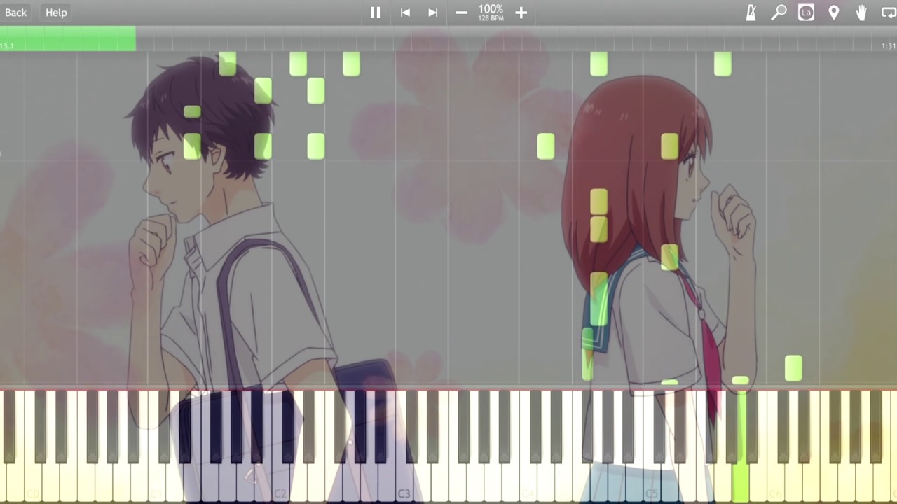 Ao Haru Ride Op Piano アオハライド Op Sekai Wa Koi Ni Ochiteiru Chords Chordify