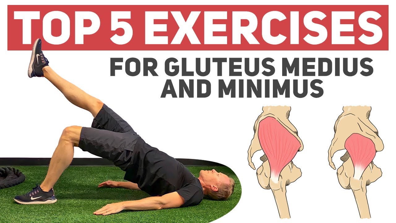 Top 5 Exercises for Gluteus Medius & Minimus (New Research!) 