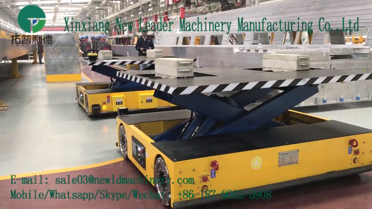 Hydraulic Lifting AGV Transfer Cart--Mold Automatic Guided Vehicle Transfer Carts