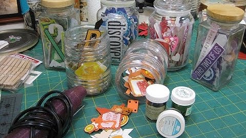 Heat embossing on chipboard die cuts