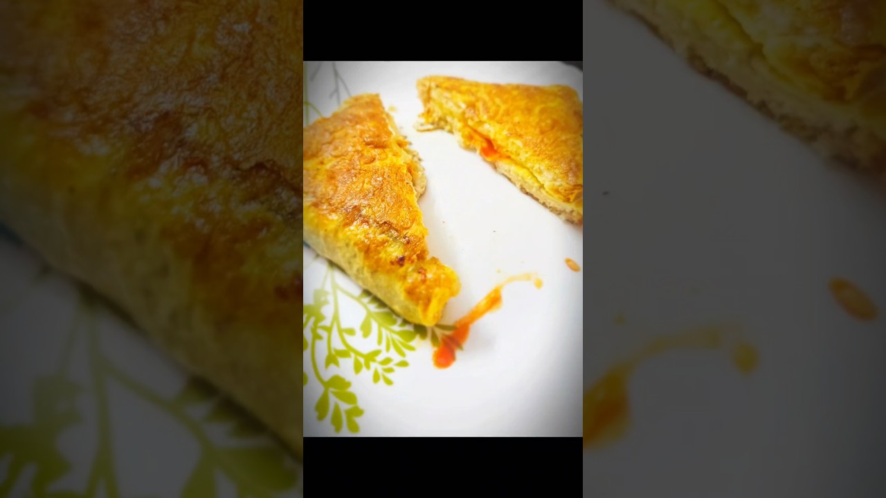 Delicious Bread Omelette with Cheese: A Perfect Breakfast!”   