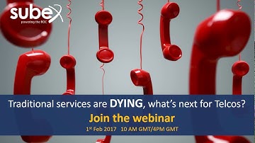 Traditional services are Dying, what