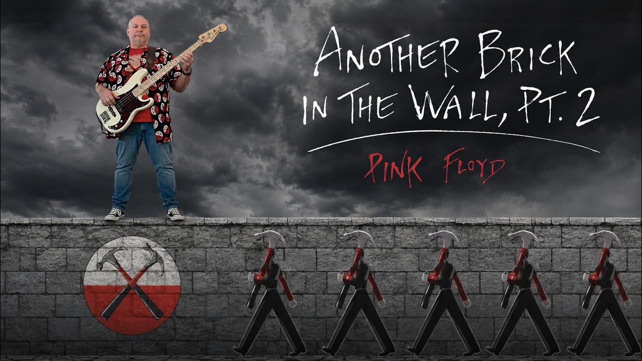 Pink Floyd - Another Brick in the Wall, Pt. 2 (Bass cover) thumbnail