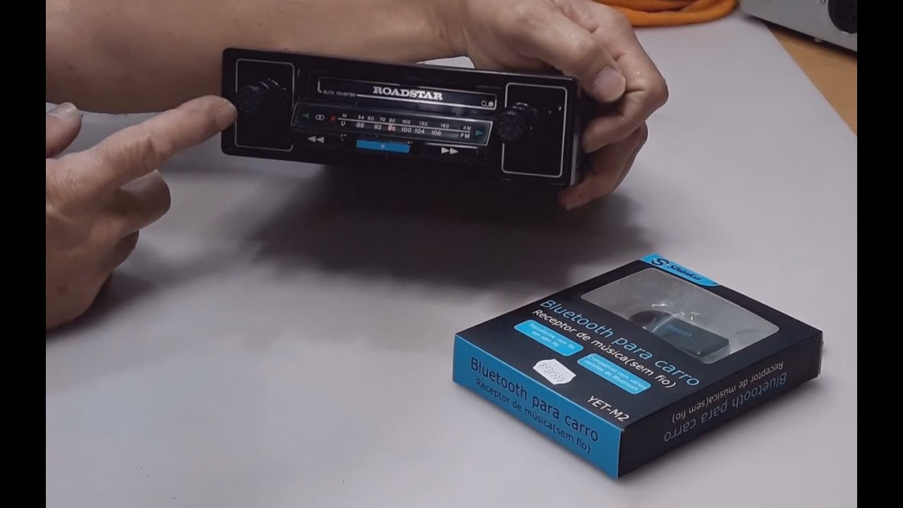 #40 - Adaptando Bluetooth em radio Roadstar  RS-2500N