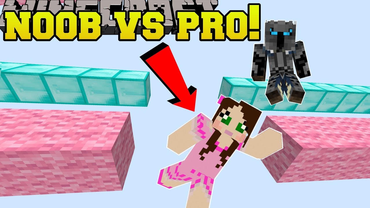 Minecraft: NOOB VS PRO!!! KAWAII RUN! - Custom Map - YouTube
