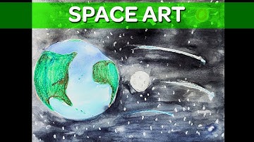 How To Make Space Art | Creativity Tips | Crayola Learning