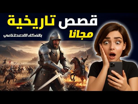 كيفية إنشاء فيديوهات تاريخية بالذكاء الاصطناعي 100 مجان ا