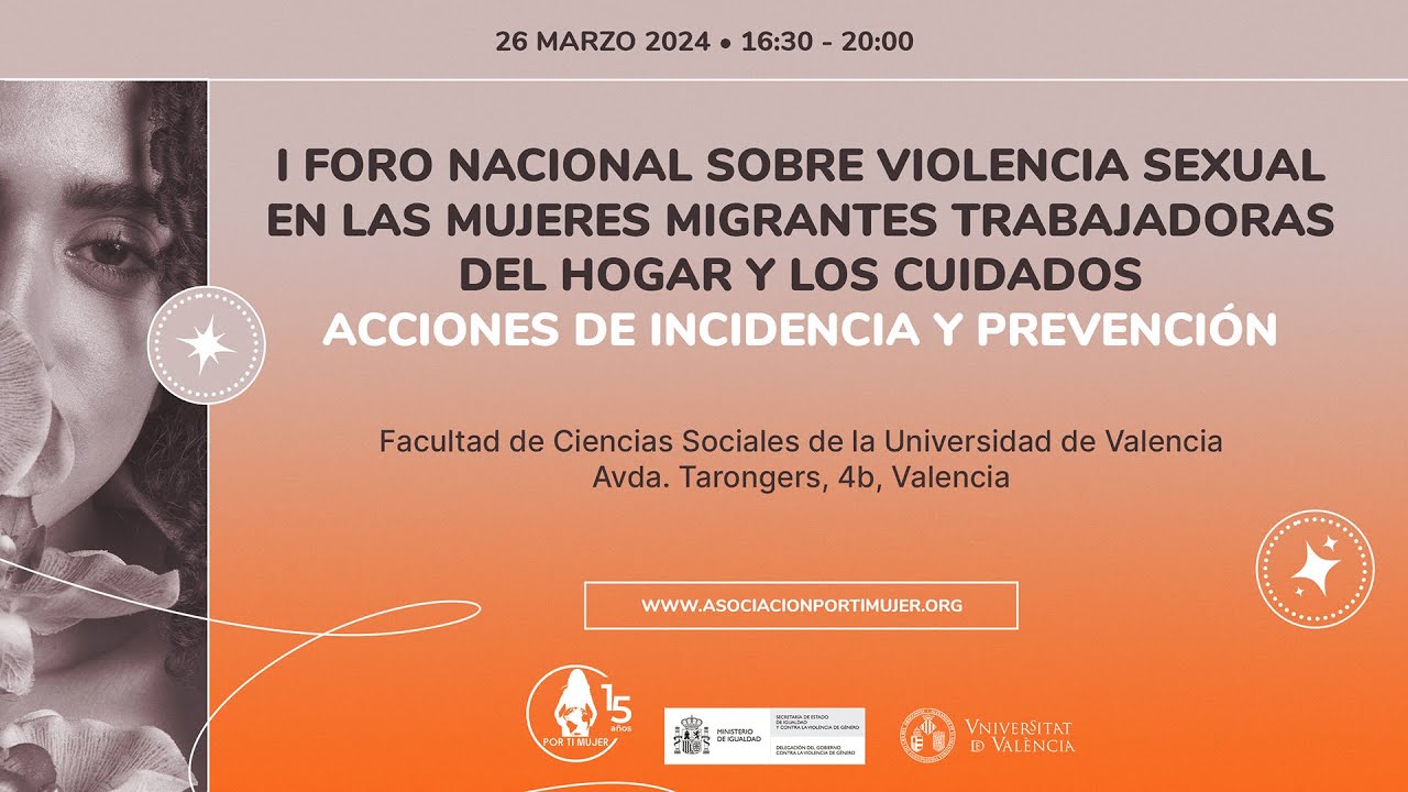 I Foro Nacional ‘Violencia Sexual en las Mujeres Migrantes Trabajadoras del Hogar y de los Cuidados’