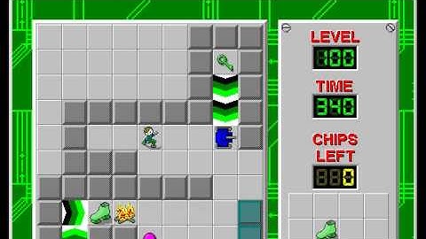 CCLP1 level 100 solution - 332 seconds