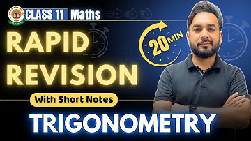 Trigonometric Functions in 20 Mins🔥😱| Rapid Revision Class 11 Maths | All About Mathematics