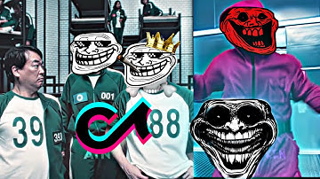 🥶COLDEST TROLL FACE MOMENTS FROM THE SQUID GAME 🥶👿💀sigma moment