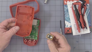 UNI-T UT33B Digital Multi meter 32046 TE