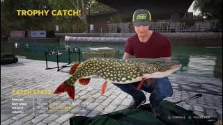 Fishing Sim World Dark green Pike kunstaas