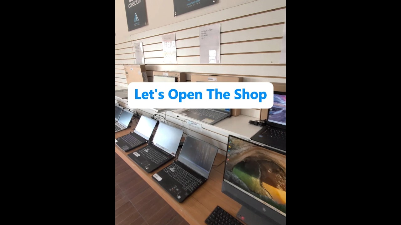 Opening My Computer Repair Shop… Here's What a Typical Morning Looks ...