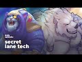 This secret lane tech is totally op and should be abused by everyone till riot fixes it