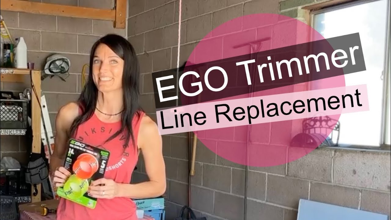 EGO Trimmer Line Replacement - YouTube