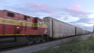 FEC 101-27 - 7:00am - Milepost 303 - 179 cars @ 11,500 feet.....