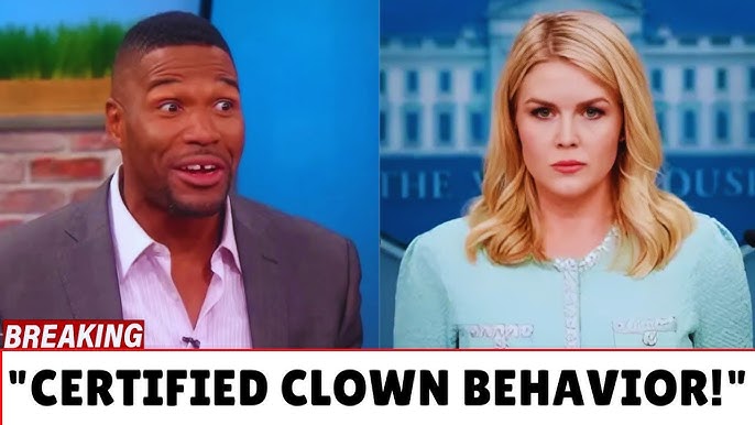 Karoline Leavitt DESTROYS Michael Strahan in Brutal Interview - YouTube