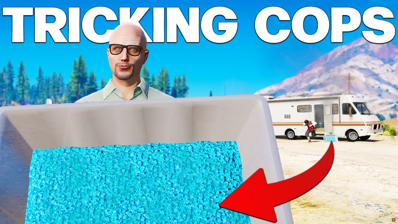 CRAZY OLD MAN GIVES COPS DRUGS | GTA 5 RP