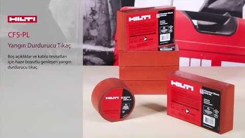 Hilti CFS-PL Yangın Durdurucu Tıkaç