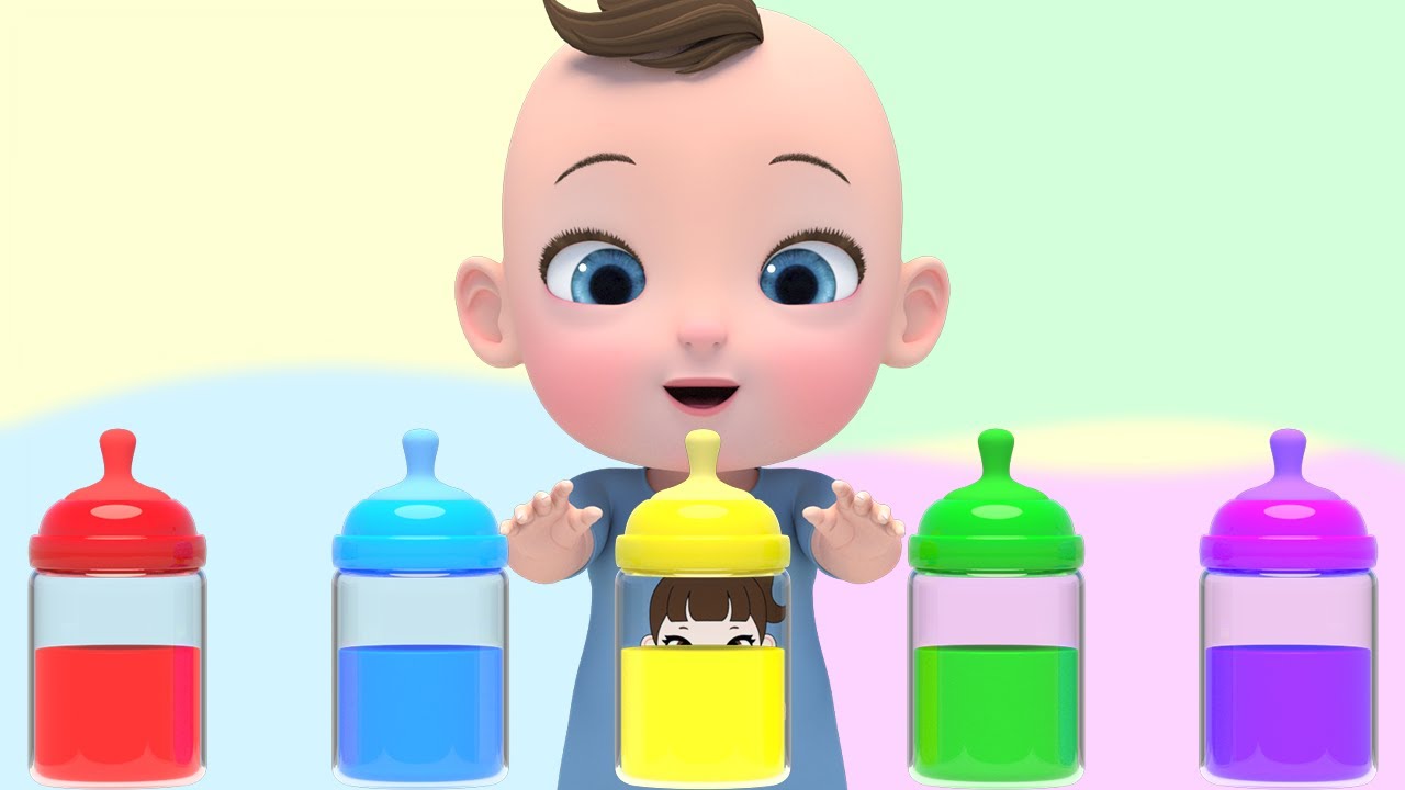 Learn Color with Color Song 색깔이 변하는 마법! 컬러송 영어동요 Nursery rhymes 라임이와 영어 공부 해요!