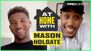 DOES MASON HOLGATE RATE FILLY'S TRACKSUIT GAME? | AT HOME WITH...