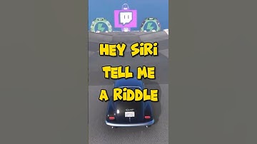 Can You Tell Me A Riddle Siri? ☠️ #siri #tiktok sound credit:@CodeJohan