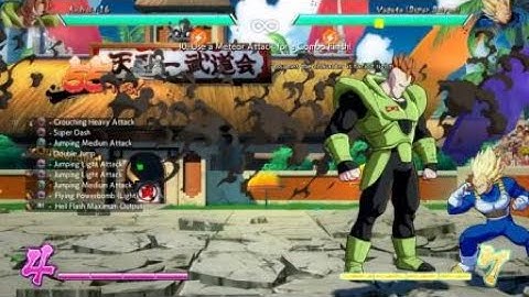 DRAGON BALL FighterZ: Android 16 Combo Challenge 10