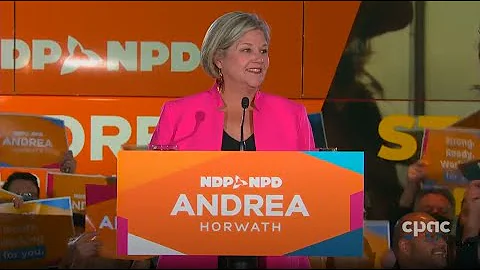 2022 Ontario election: NDP Leader Andrea Horwath a...