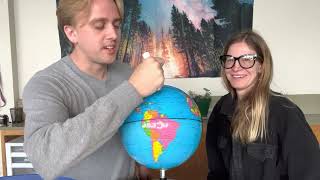 Modeling the Coriolis Effect on a Globe