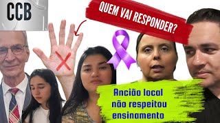Depois do Caso Bela e ANCIÃO local CCB Vai Haver Consequências?