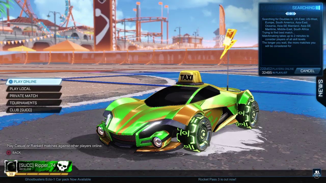 Rocket League with the boys 2