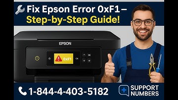 ➡️ How to Fix Epson Printer Error Code 0xF1 | Fast Repair Guide USA | Next Gen Printer Care