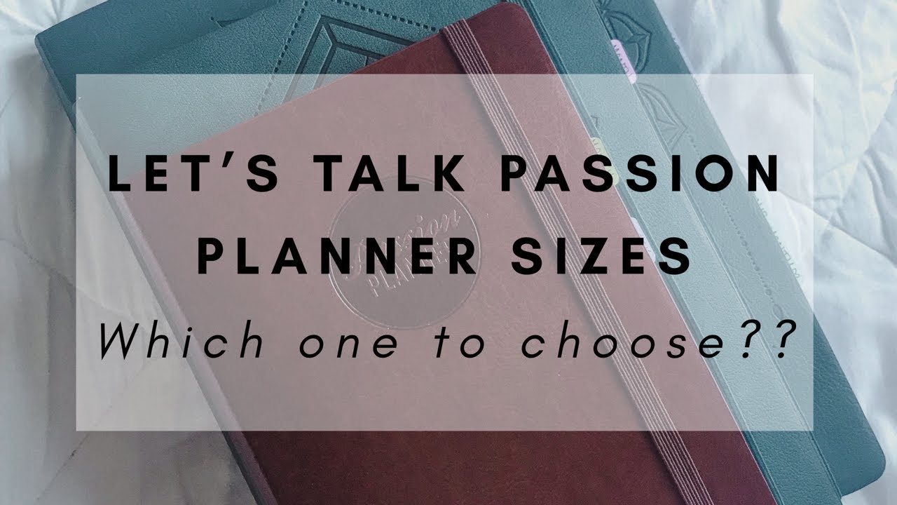 How to choose your Planner Size – The Fabulous Planner