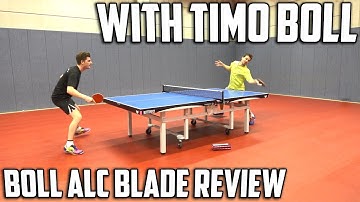 Butterfly Timo Boll ALC Blade Review | Featuring Timo Boll