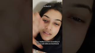 Girlfriends Video Call Recording Leaked