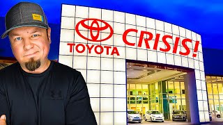 Toyota Dealers CANT SELL Cars or SUVs Toyota INVENTORY CRISIS