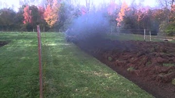 Cub Cadet 1572 Plowing