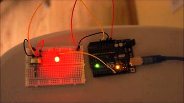 An LED dimmer using Arduino