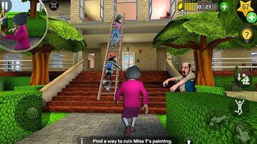 Scary Teacher 3D_New updater-New fun video everyday , gameplay walkthrough  part 722 ( android, ios)