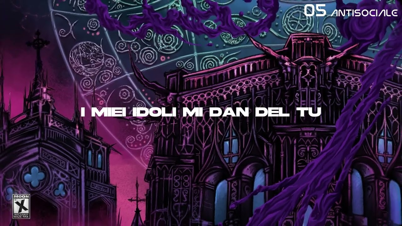 Waze RRX - Antisociale [Lyrics Video]